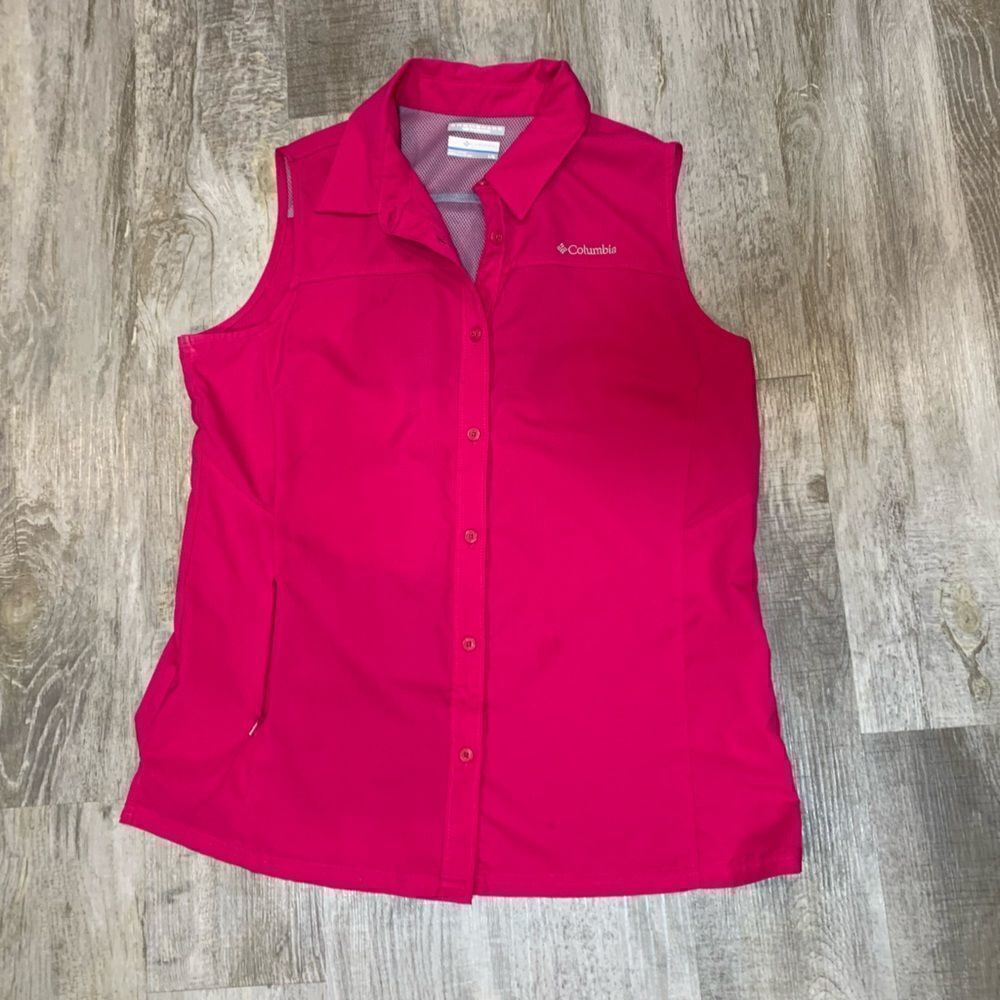 Columbia Omni-shade Sun protection sleeveless button down - Picture 4 of 14